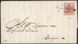 Antichi Stati Italiani - Lombardo Veneto - Annullamenti  - S.M. Maddalena (corsivo - P.ti 8)