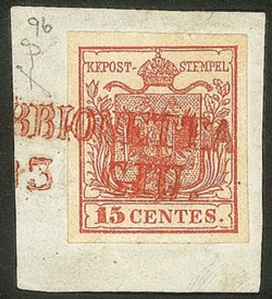 Antichi Stati Italiani - Lombardo Veneto - Annullamenti  - Sabbionetta (stampatello dritto - P.ti R4)