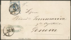 Regno - Vittorio Emanuele II - 15 cent litografico (13c)