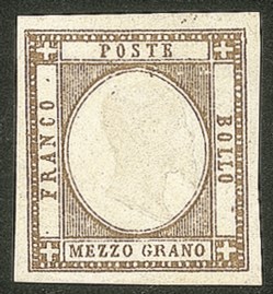 Antichi Stati Italiani - Province Napoletane - 1861 - Mezzo grano (18)