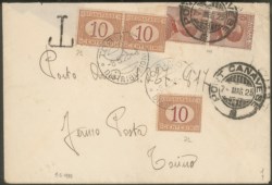 Regno - Segnatasse - 1925/1931 - Insieme di 5 buste