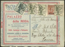 Regno - B.L.P - 20 cent BLP (7ga) con virgola dopo P + complementari Vittoria (119 tre + 121)