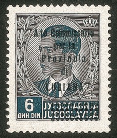 Occupazioni II guerra mondiale - Lubiana - 1941 - 6 din Alto Commissariato (51)