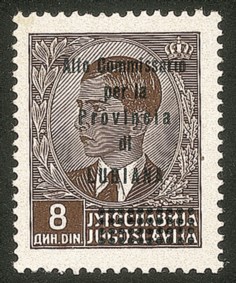 Occupazioni II guerra mondiale - Lubiana - 1941 - 8 din Alto Commissariato (52)