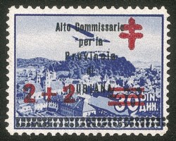 Occupazioni II guerra mondiale - Lubiana - 1941 - 2+2 din Alto Commissariato (59)