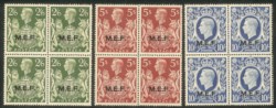 Colonie - Occupazione Britannica - M.E.F. - 1943/1947 - Soprastampati (6/16)
