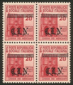 C.L.N. - Torino - 1945 - 20 cent (Unificato 4 - Errani 4b)