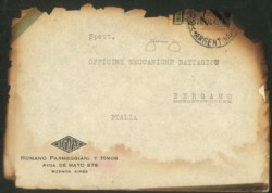 Europa e Oltremare - Argentina - 1949 (21 dicembre) Argentina Bergamo