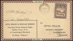 Europa e Oltremare - Terranova - 1931 - Volo transatlantico da Harbour Grace a Copenhagen del 24.6.31