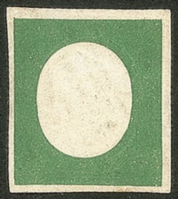 Antichi Stati Italiani - Sardegna - 1854 - Non Emesso - 5 cent verde oliva scuro (10)