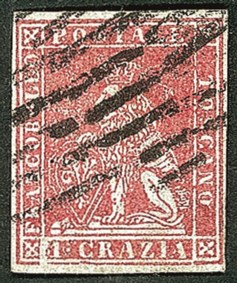 Antichi Stati Italiani - Toscana - 1851 - 1 crazia (4)